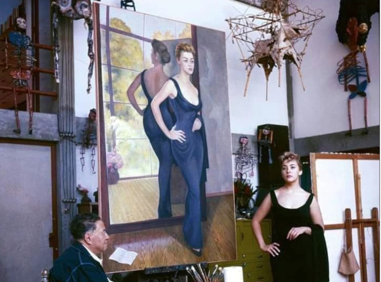 El día en el que Diego Rivera retrató a Silvia Pinal